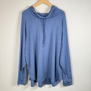 Athleta Uptempo‎ Pullover Hoodie Sweatshirt Athleisure Lounge Wear Plus Size 3X
